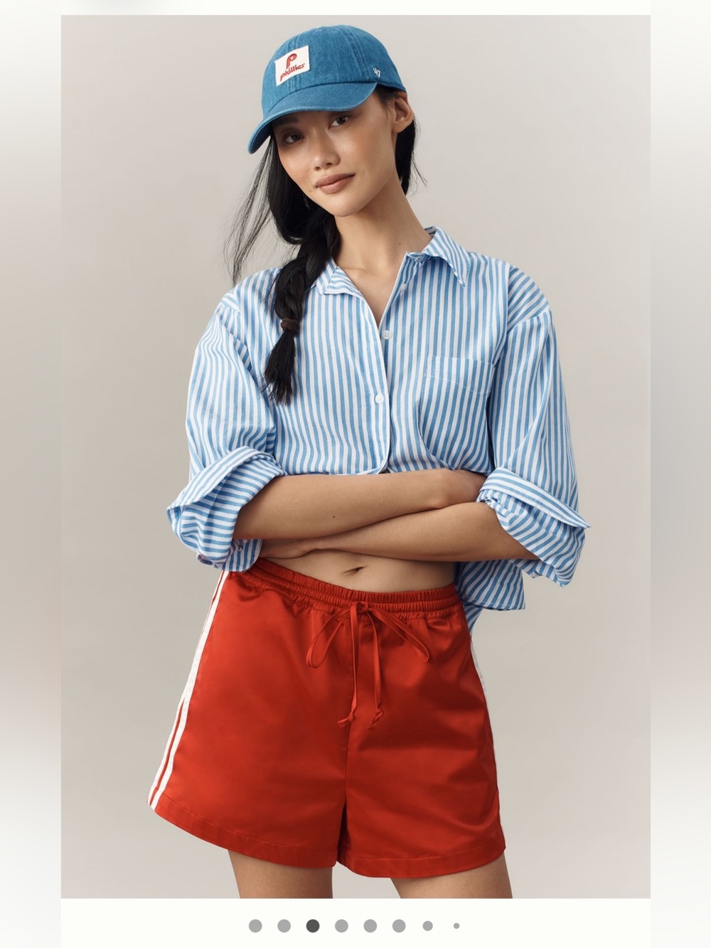 Anthropologie Maeve Shrunken Bennet Buttondown Shirt